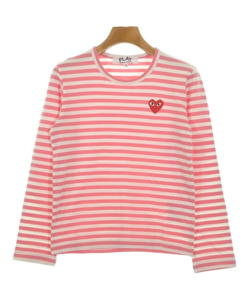 PLAY COMME des GARCONS(プレイコムデギャルソン)Tシャツ・カットソー ピンク サイズ:S/2200644087032