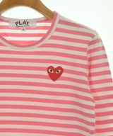 PLAY COMME des GARCONS（プレイコムデギャルソン）Tシャツ・カットソー ピンク サイズ:S レディース/2200644087032