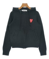 PLAY COMME des GARCONS（プレイコムデギャルソン）パーカー 黒 サイズ:M レディース/2200644087049
