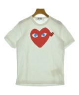PLAY COMME des GARCONS（プレイコムデギャルソン）Tシャツ・カットソー 白 サイズ:S レディース/2200635401151
