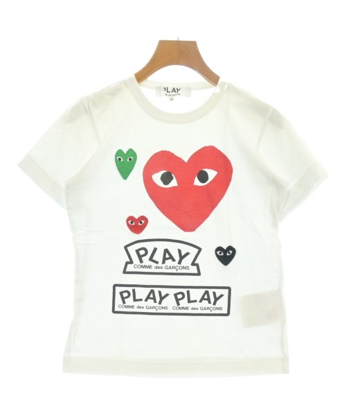PLAY COMME des GARCONS(プレイコムデギャルソン)Tシャツ・カットソー 白 サイズ:S/2200644566087
