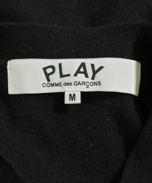 PLAY COMME des GARCONS（プレイコムデギャルソン）カーディガン 黒 サイズ:M メンズ/2200596171025