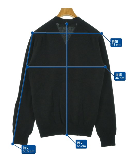 PLAY COMME des GARCONS（プレイコムデギャルソン）カーディガン 黒 サイズ:M メンズ/2200596171025