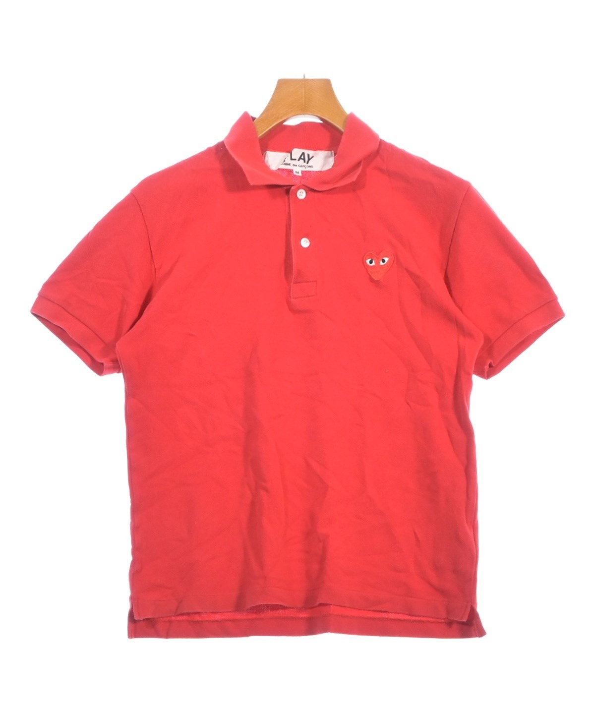 メンズ　Tシャツ　PLAY COMME des GARÇONS ポロシャツ L PLAY COMME des GARCONS プレイ コムデギャルソン ポロシャツ