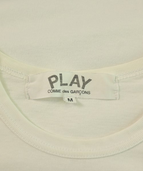 PLAY COMME des GARCONS（プレイコムデギャルソン）Tシャツ・カットソー 白 サイズ:M メンズ/2200621542059