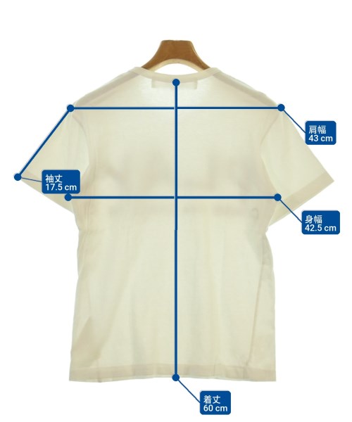 PLAY COMME des GARCONS（プレイコムデギャルソン）Tシャツ・カットソー 白 サイズ:M メンズ/2200621542059