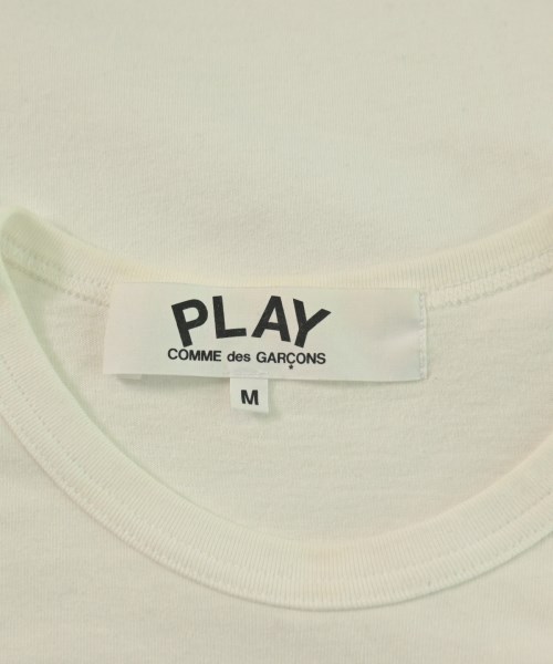 PLAY COMME des GARCONS（プレイコムデギャルソン）Tシャツ・カットソー 白 サイズ:M メンズ/2200621542066