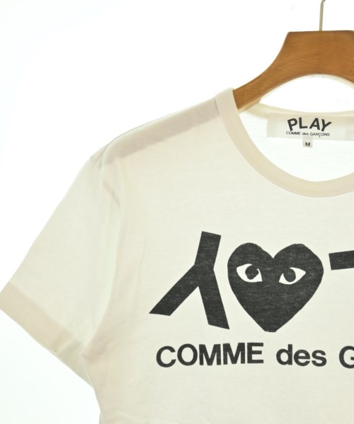 PLAY COMME des GARCONS（プレイコムデギャルソン）Tシャツ・カットソー 白 サイズ:M メンズ/2200621542066