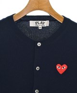 PLAY COMME des GARCONS（プレイコムデギャルソン）カーディガン 紺 サイズ:M レディース/2200621604030