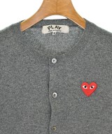 PLAY COMME des GARCONS（プレイコムデギャルソン）カーディガン グレー サイズ:M レディース/2200621604047