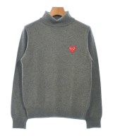 PLAY COMME des GARCONS（プレイコムデギャルソン）ニット・セーター グレー サイズ:M レディース/2200621604054