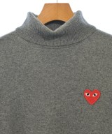 PLAY COMME des GARCONS（プレイコムデギャルソン）ニット・セーター グレー サイズ:M レディース/2200621604054