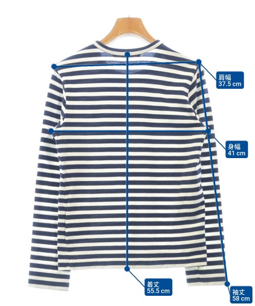 PLAY COMME des GARCONS（プレイコムデギャルソン）Tシャツ・カットソー 紺 サイズ:S レディース/2200621604108