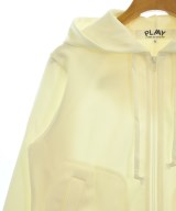 PLAY COMME des GARCONS（プレイコムデギャルソン）パーカー 白 サイズ:S レディース/2200613097215