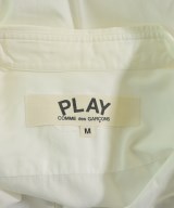 PLAY COMME des GARCONS（プレイコムデギャルソン）カジュアルシャツ 白 サイズ:M メンズ/2200622758039