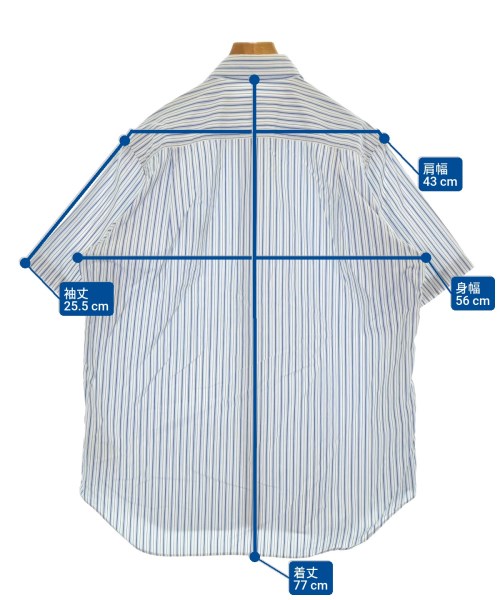 PLAY COMME des GARCONS（プレイコムデギャルソン）カジュアルシャツ 白 サイズ:M メンズ/2200623068083