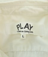 PLAY COMME des GARCONS（プレイコムデギャルソン）カジュアルシャツ 白 サイズ:L メンズ/2200623068090