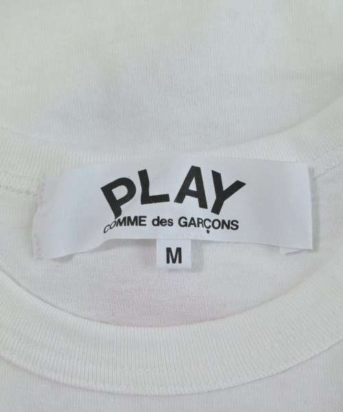 PLAY COMME des GARCONS（プレイコムデギャルソン）Tシャツ・カットソー 白 サイズ:M レディース/2200618640225