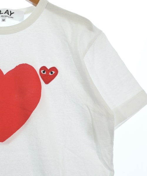 PLAY COMME des GARCONS（プレイコムデギャルソン）Tシャツ・カットソー 白 サイズ:M レディース/2200618640225