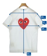 PLAY COMME des GARCONS（プレイコムデギャルソン）Tシャツ・カットソー 白 サイズ:M レディース/2200618640225