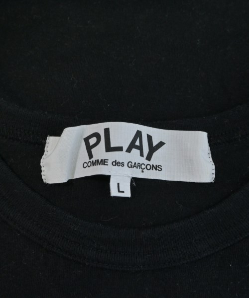 PLAY COMME des GARCONS（プレイコムデギャルソン）Tシャツ・カットソー 黒 サイズ:L レディース/2200618640522