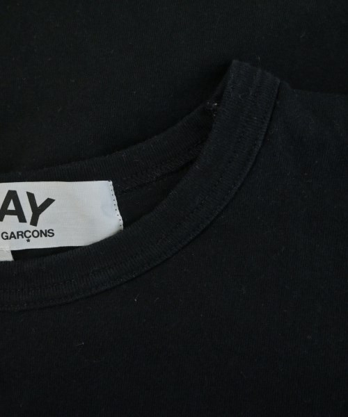 PLAY COMME des GARCONS（プレイコムデギャルソン）Tシャツ・カットソー 黒 サイズ:L レディース/2200618640522