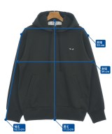 PLAY COMME des GARCONS（プレイコムデギャルソン）パーカー 黒 サイズ:L メンズ/2200623397022
