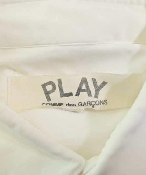 PLAY COMME des GARCONS（プレイコムデギャルソン）カジュアルシャツ 白 サイズ:M レディース/2200623749043