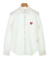 PLAY COMME des GARCONS（プレイコムデギャルソン）カジュアルシャツ 白 サイズ:M レディース/2200623749043