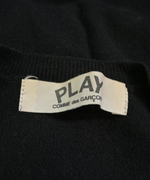 PLAY COMME des GARCONS（プレイコムデギャルソン）カーディガン 黒 サイズ:S レディース/2200612174184