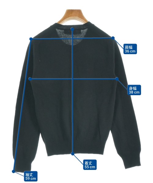 PLAY COMME des GARCONS（プレイコムデギャルソン）カーディガン 黒 サイズ:S レディース/2200612174184