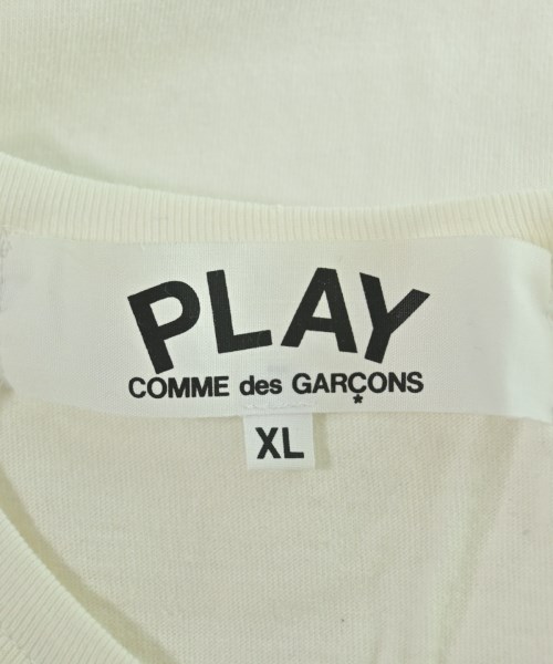 PLAY COMME des GARCONS（プレイコムデギャルソン）Tシャツ・カットソー 白 サイズ:XL レディース/2200624673026