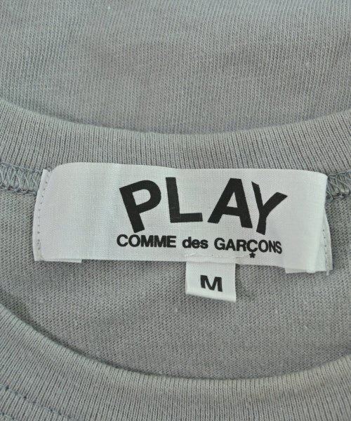 PLAY COMME des GARCONS（プレイコムデギャルソン）Tシャツ・カットソー グレー サイズ:M レディース/2200624673057