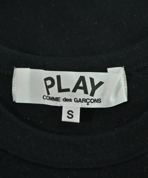 PLAY COMME des GARCONS（プレイコムデギャルソン）Tシャツ・カットソー 黒 サイズ:S レディース/2200624673071