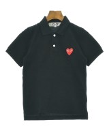 PLAY COMME des GARCONS（プレイコムデギャルソン）ポロシャツ 黒 サイズ:XS レディース/2200624673088