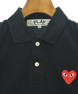 PLAY COMME des GARCONS（プレイコムデギャルソン）ポロシャツ 黒 サイズ:XS レディース/2200624673088