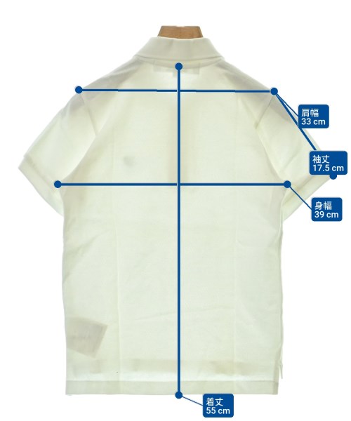 PLAY COMME des GARCONS（プレイコムデギャルソン）ポロシャツ 白 サイズ:S レディース/2200624673095