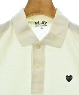PLAY COMME des GARCONS（プレイコムデギャルソン）ポロシャツ 白 サイズ:S レディース/2200624673095