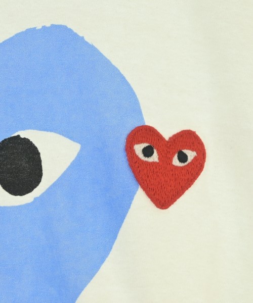 PLAY COMME des GARCONS（プレイコムデギャルソン）Tシャツ・カットソー 白 サイズ:L メンズ/2200624779049