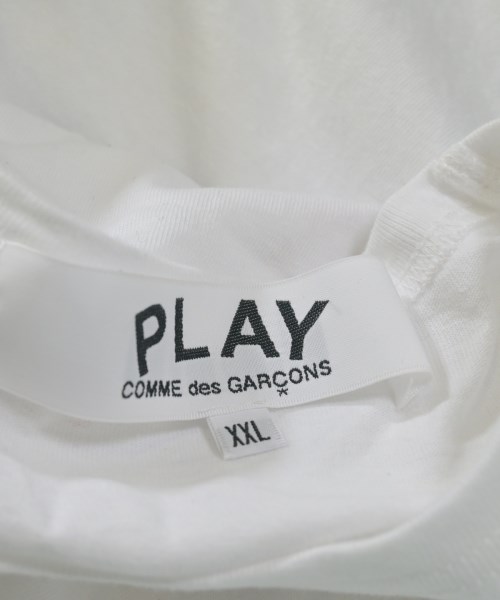 PLAY COMME des GARCONS（プレイコムデギャルソン）Tシャツ・カットソー 白 サイズ:XXL メンズ/2200624917052