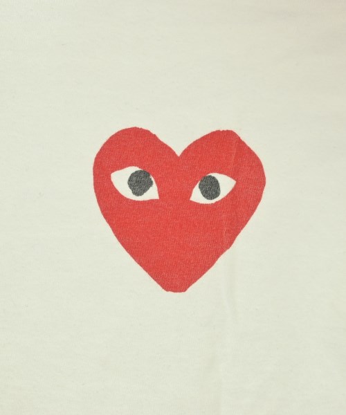 PLAY COMME des GARCONS（プレイコムデギャルソン）Tシャツ・カットソー 白 サイズ:XL メンズ/2200618360260
