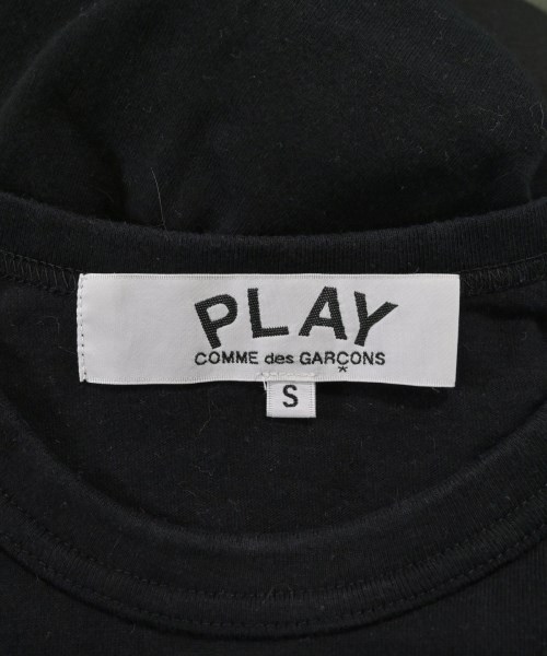 PLAY COMME des GARCONS（プレイコムデギャルソン）Tシャツ・カットソー 黒 サイズ:S レディース/2200626820039