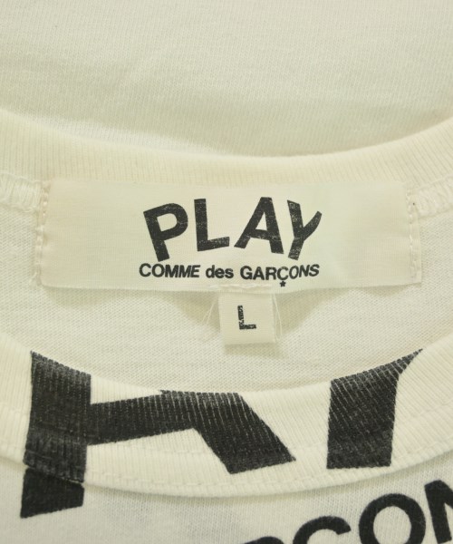 PLAY COMME des GARCONS（プレイコムデギャルソン）Tシャツ・カットソー 白 サイズ:L メンズ/2200627085031
