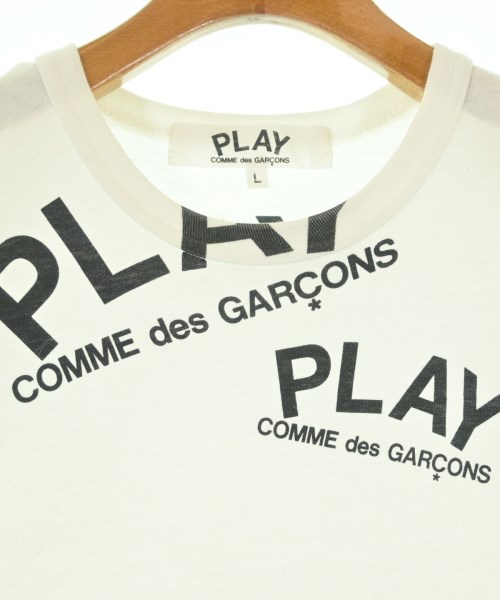 PLAY COMME des GARCONS（プレイコムデギャルソン）Tシャツ・カットソー 白 サイズ:L メンズ/2200627085031