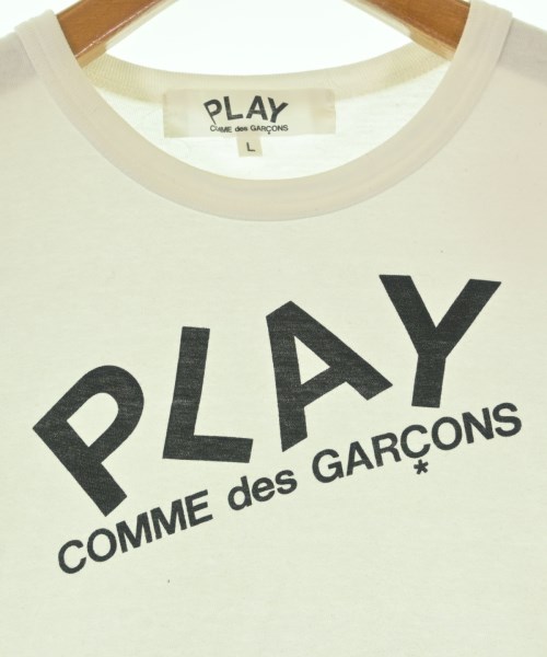 PLAY COMME des GARCONS（プレイコムデギャルソン）Tシャツ・カットソー 白 サイズ:L メンズ/2200627085048