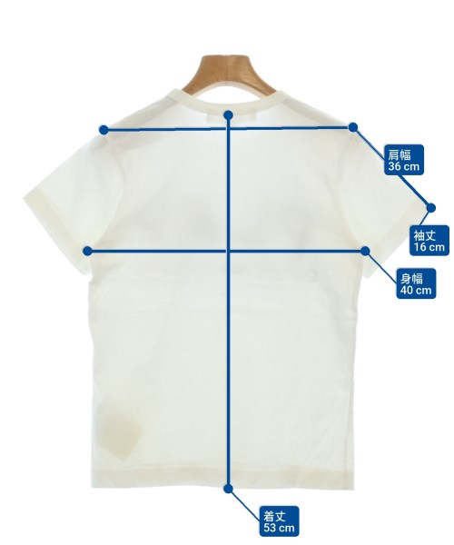PLAY COMME des GARCONS（プレイコムデギャルソン）Tシャツ・カットソー 白 サイズ:M レディース/2200627107016