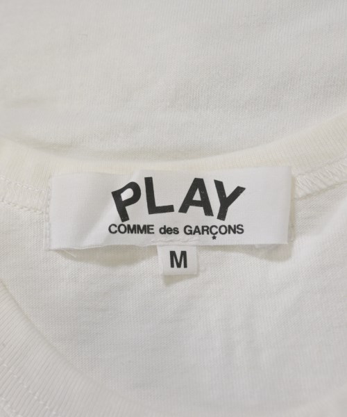 PLAY COMME des GARCONS（プレイコムデギャルソン）Tシャツ・カットソー 白 サイズ:M レディース/2200627107047