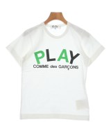 PLAY COMME des GARCONS（プレイコムデギャルソン）Tシャツ・カットソー 白 サイズ:M レディース/2200627107054