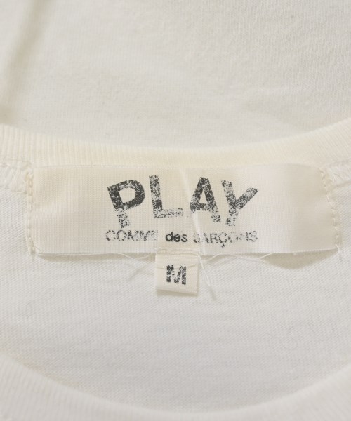 PLAY COMME des GARCONS（プレイコムデギャルソン）Tシャツ・カットソー 白 サイズ:M レディース/2200627107061