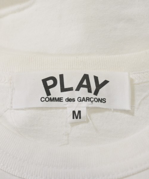 PLAY COMME des GARCONS（プレイコムデギャルソン）Tシャツ・カットソー 白 サイズ:M レディース/2200627107078